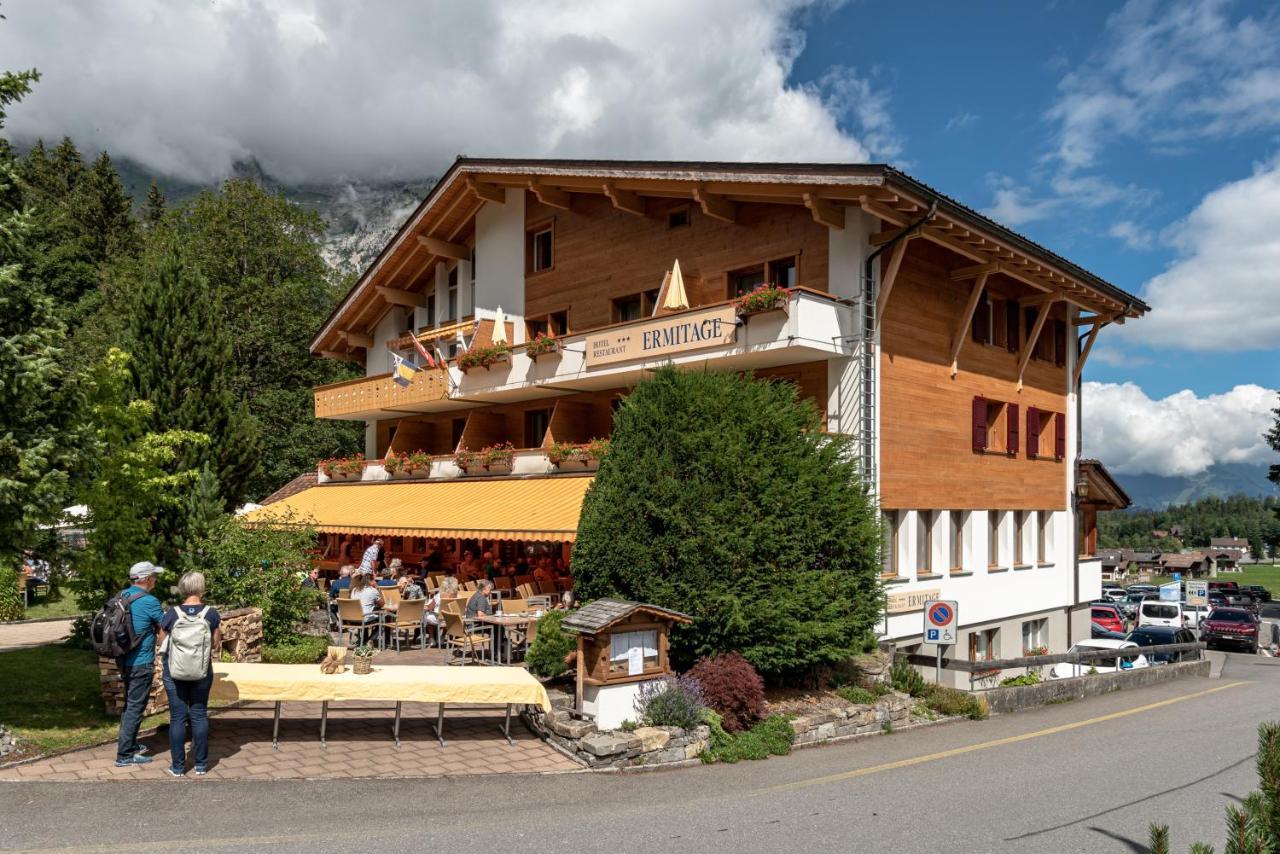Typically Swiss Hotel Ermitage Кандерштег Экстерьер фото